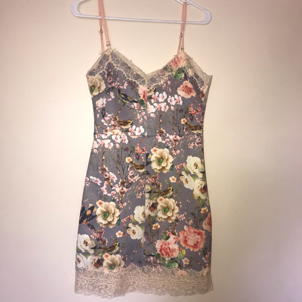 Floral & Lace Dress